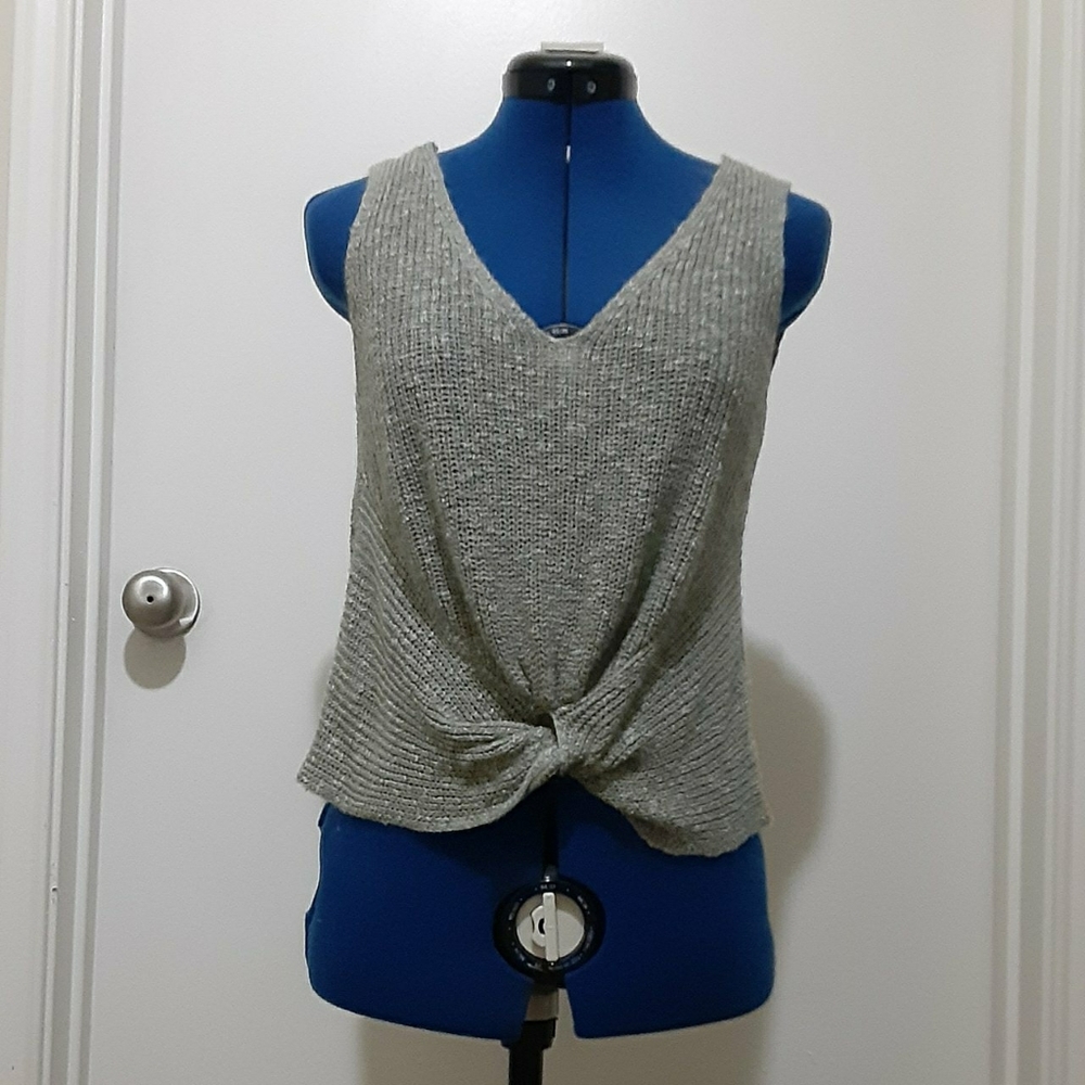 Crochet Front Knot Top